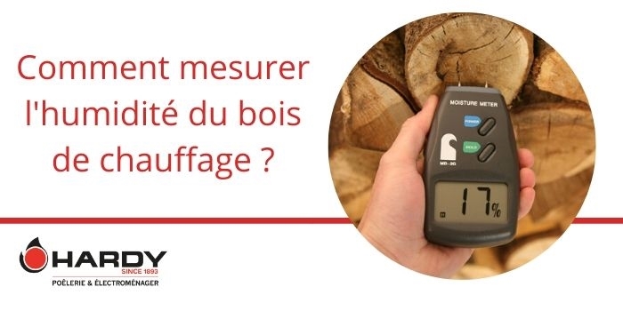 Comment mesurer l'humidité du bois de chauffage ?